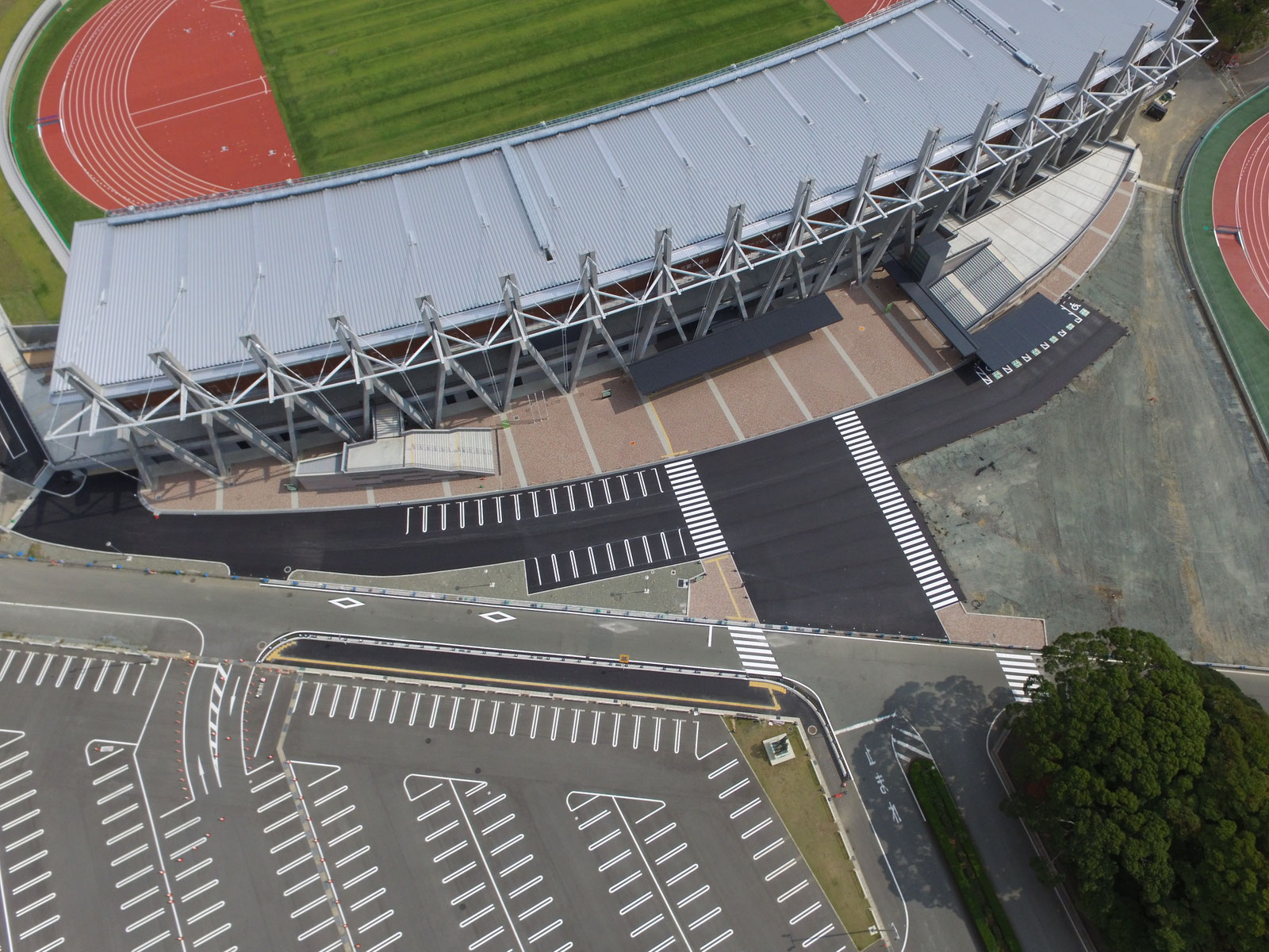 三重交通Gスポーツの杜陸上競技場 駐車場整備工事